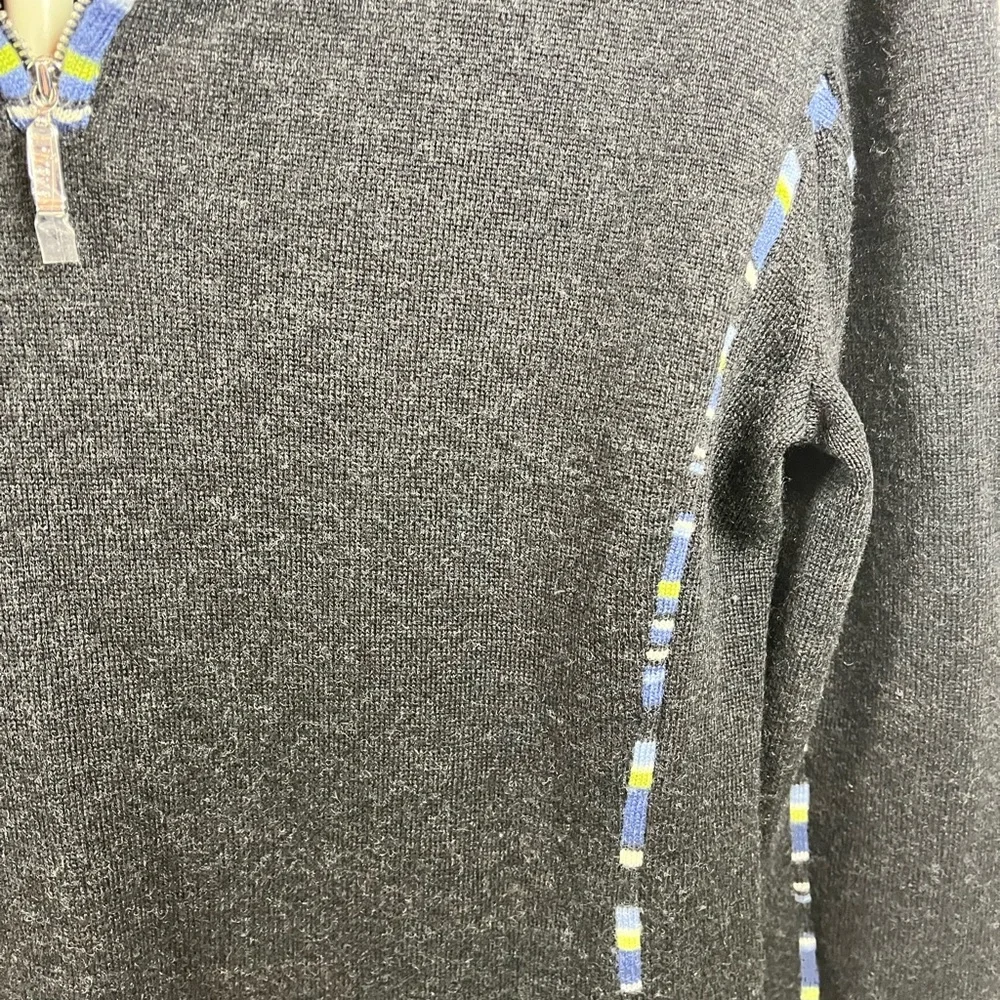 Neve Designs 100% Wool Sweater Charcoal Grey, size large